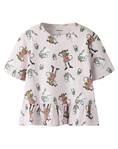 Name it - NMFMara Pippi Top - Cradle Pink